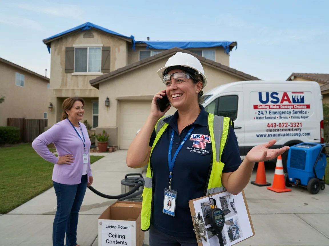 Ceiling Water Damage Restoration Twin Oaks, OK FAQs